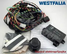 Typová elektropřípojka Porsche Macan 2019- , 13pin, Westfalia