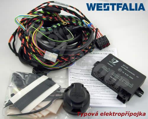 Typová elektropřípojka Lexus RX300 2006-2009 , 13pin, Westfalia