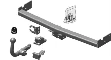 Zařízení pro nosiče kol Peugeot/Citroen/Toyota 107/C1/Aygo, vč.13pin EP KIT