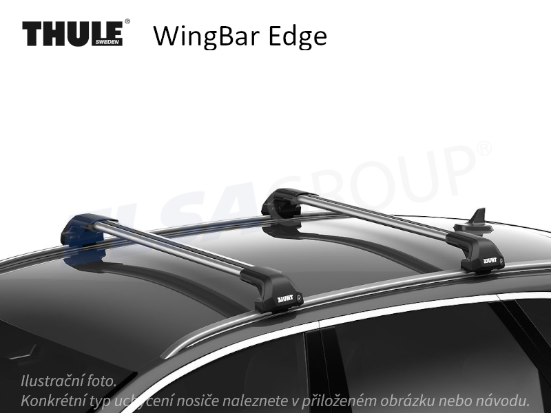 Střešní nosič Volvo EX40 24- WingBar Edge, Thule
