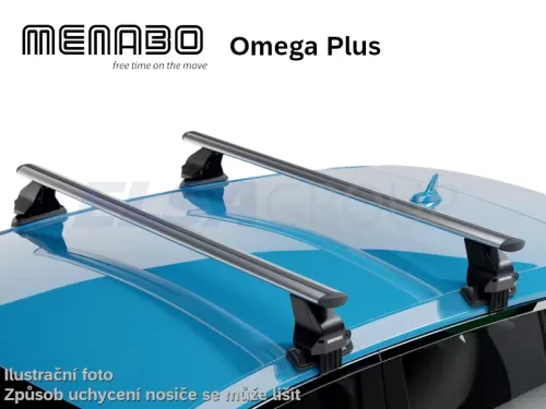 Střešní nosič Kia Rio II 05-11, Menabo Omega Plus