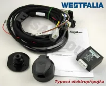 Typová elektropřípojka Mercedes Benz Vaneo 2002- , 13pin, Westfalia