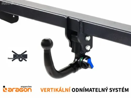 Zařízení pro nosič kol DS 9, vertikal