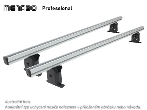 Střešní nosič Peugeot Partner 04/08- Van / MPV, Typ B9, Menabo Professional