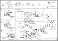 Tažné zařízení Jumper/Ducato/Boxer 06-/Movano 22-/ProaceMax 24- (+VIN ZFA250xxx), pevné