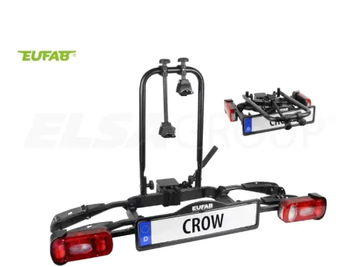 Nosič kol Eufab Crow Plus - 2 kola, na tažné zařízení