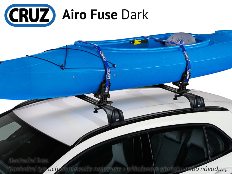 Střešní nosič Bestune T90 24-, CRUZ Airo Fuse Dark