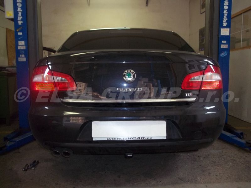 Tažné zařízení Škoda Superb II sedan/kombi 2+4WD, 2008-2015